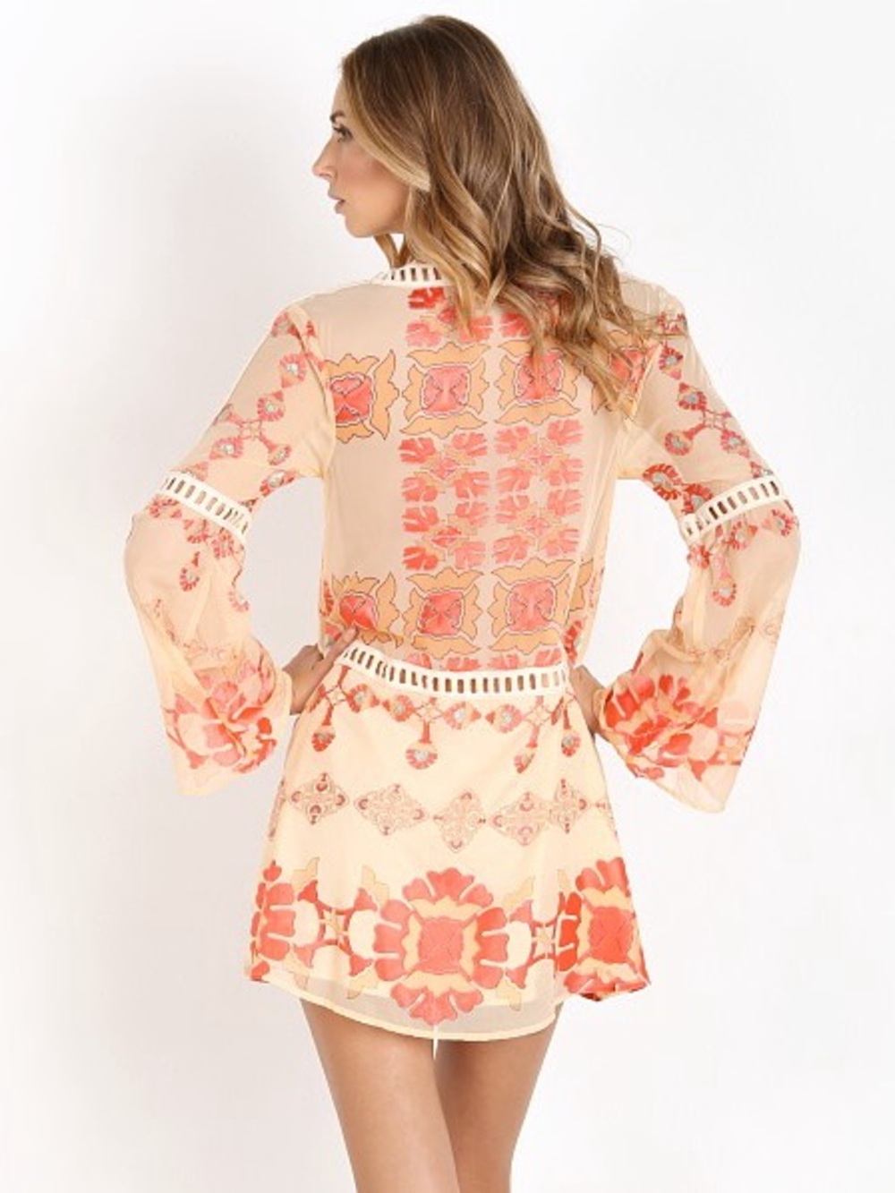 For Love And Lemons NWT Barcelona Dress Large - Picture 6 of 14